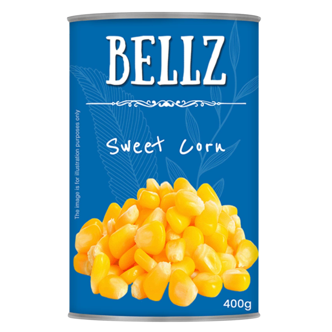 BELLZ SWEET CORN 400G